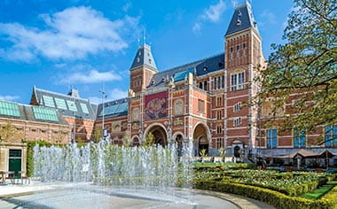 The 19th century Rijksmuseum in Amsterdam The 19th century Rijksmuseum in Amsterdam